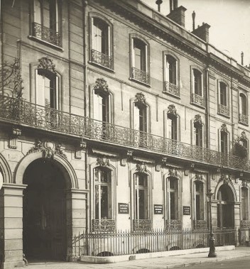 Facade of the library.1959.edited